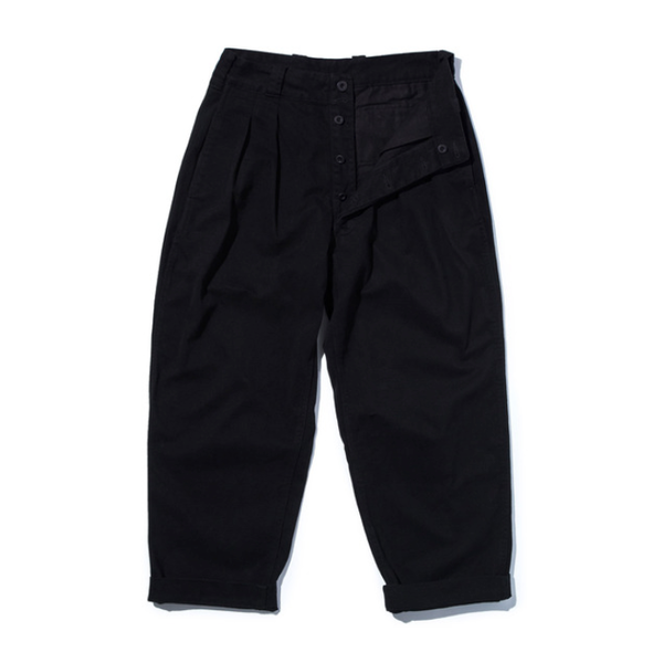 [STAND OUT STORE] WIDE PANTS (MOLESKIN) &#039;BLACK&#039;