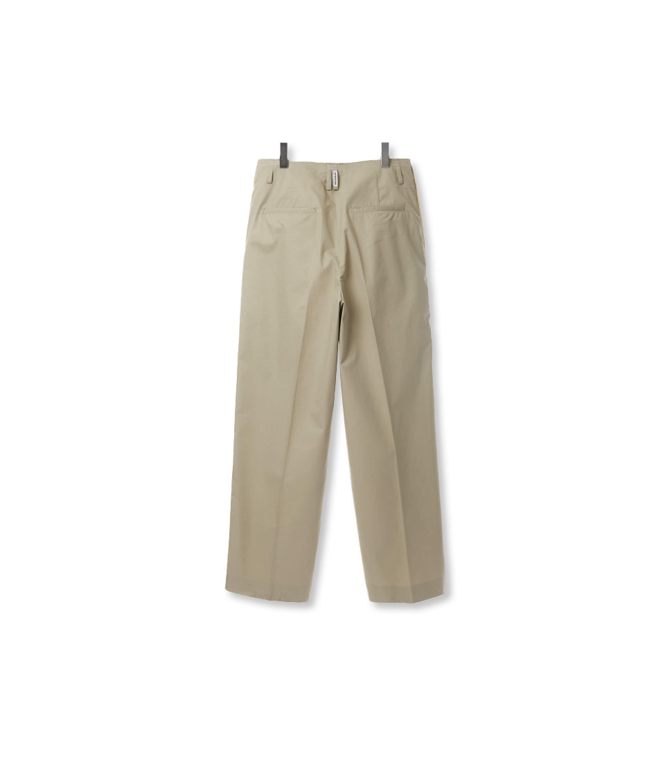 [TYPING MISTAKE] TWO TUCK WIDE TROUSERS &#039;BEIGE&#039;