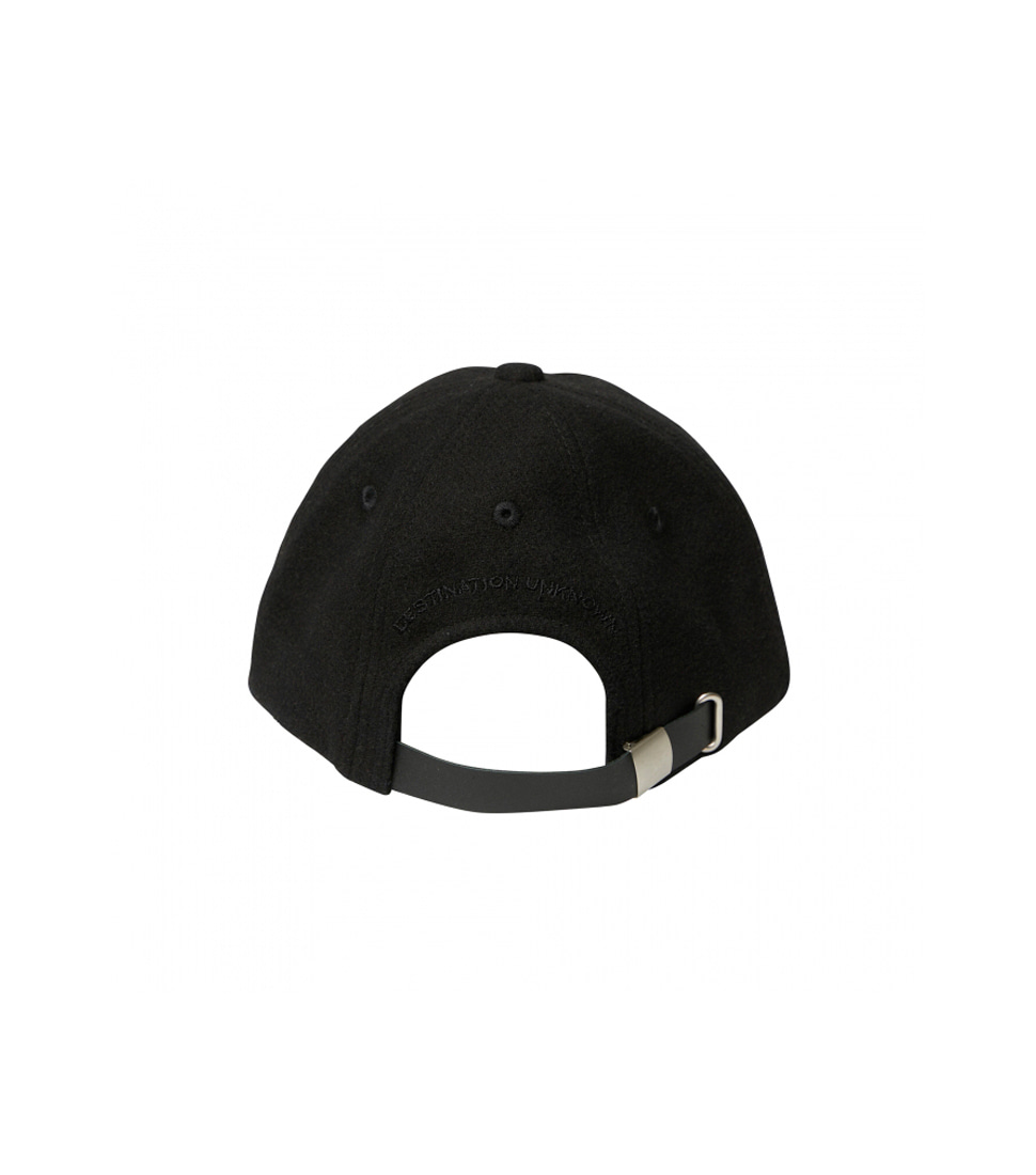 [LIBERAIDERS] LR LOGO WOOL CAP &#039;BLACK&#039;