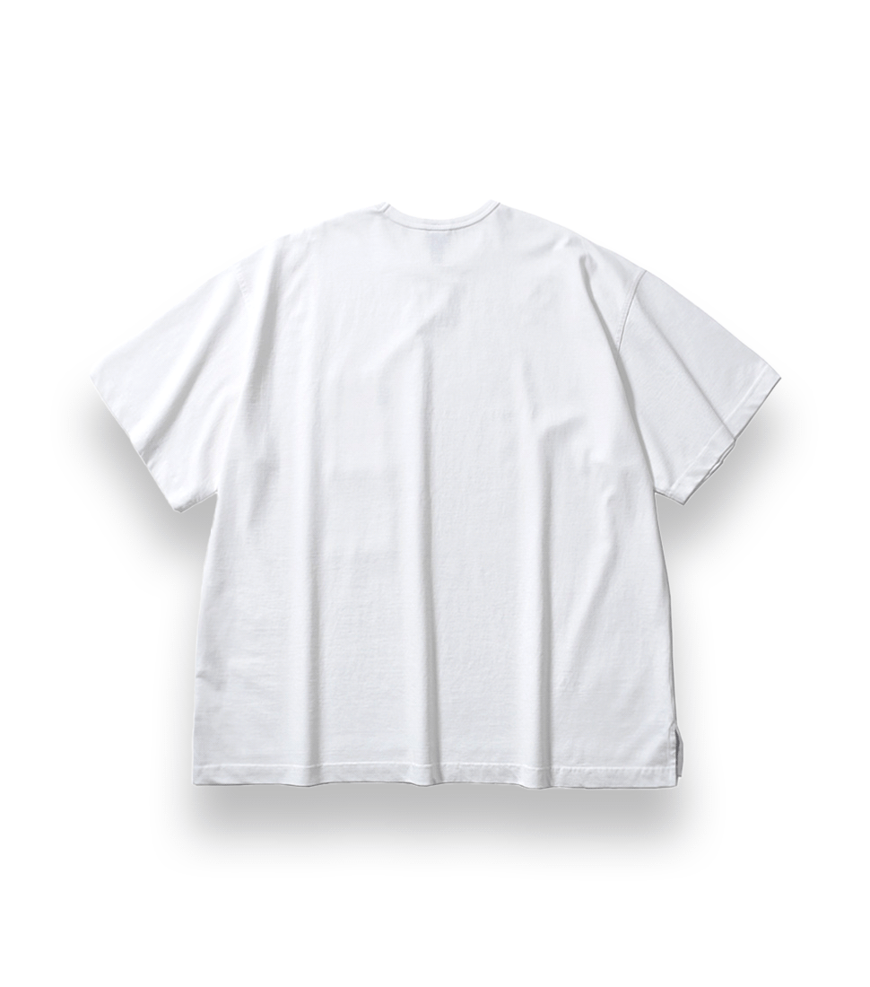 [MOIF]BAGGY POCKET H/S TEE&#039;OFF WHITE&#039;