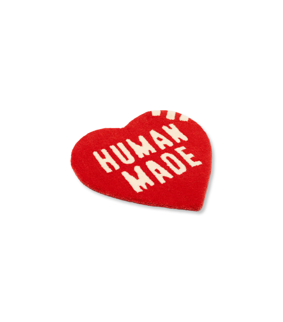 [HUMAN MADE]HEART RUG SMALL &#039;RED&#039;