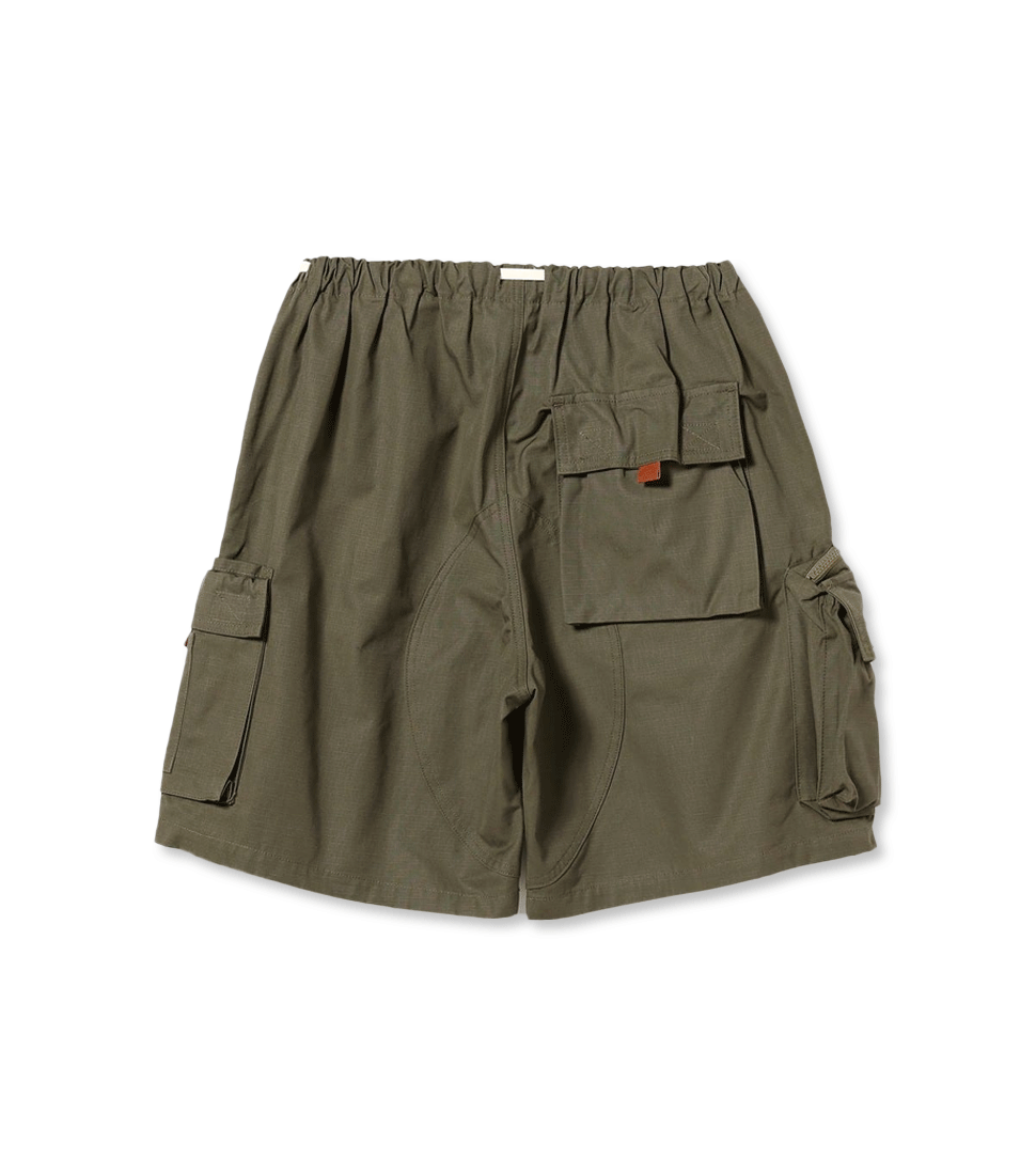 [KENNETH FIELD]GUIDE SHORTS IIRIPSTOP&#039;OLIVE&#039;