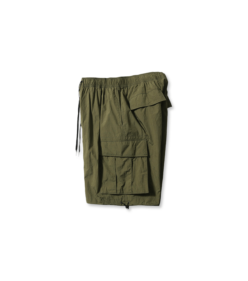 [MOIF]OVER MIL 6P SHORTS&#039;OLIVE RIPSTOP&#039;