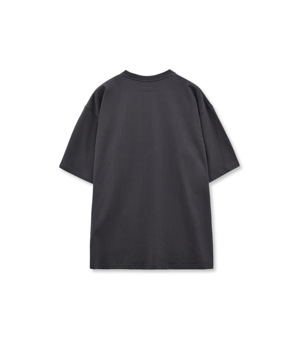 [BROWNYARD] ONE DAY T SHIRT&#039;CHARCOAL’