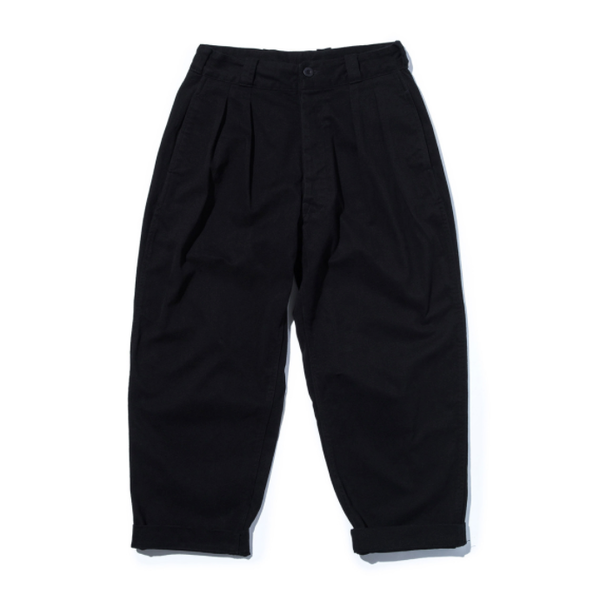 [STAND OUT STORE] WIDE PANTS (MOLESKIN) &#039;BLACK&#039;