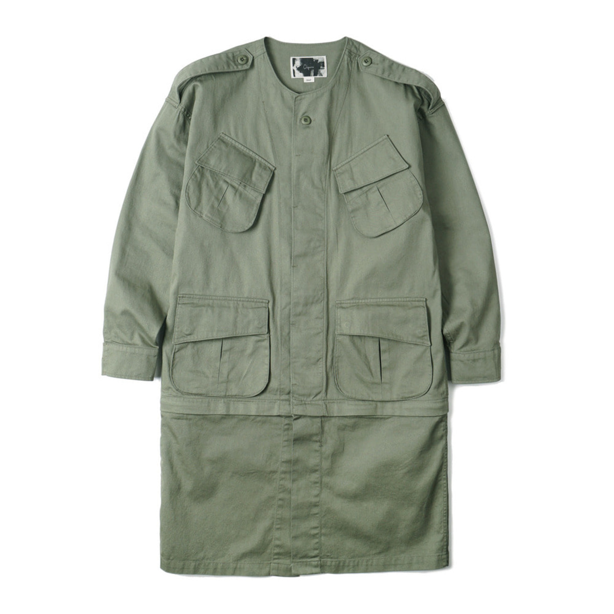 [OOPARTS] COMBAT TROPICAL JACKET &#039;OLIVE&#039;