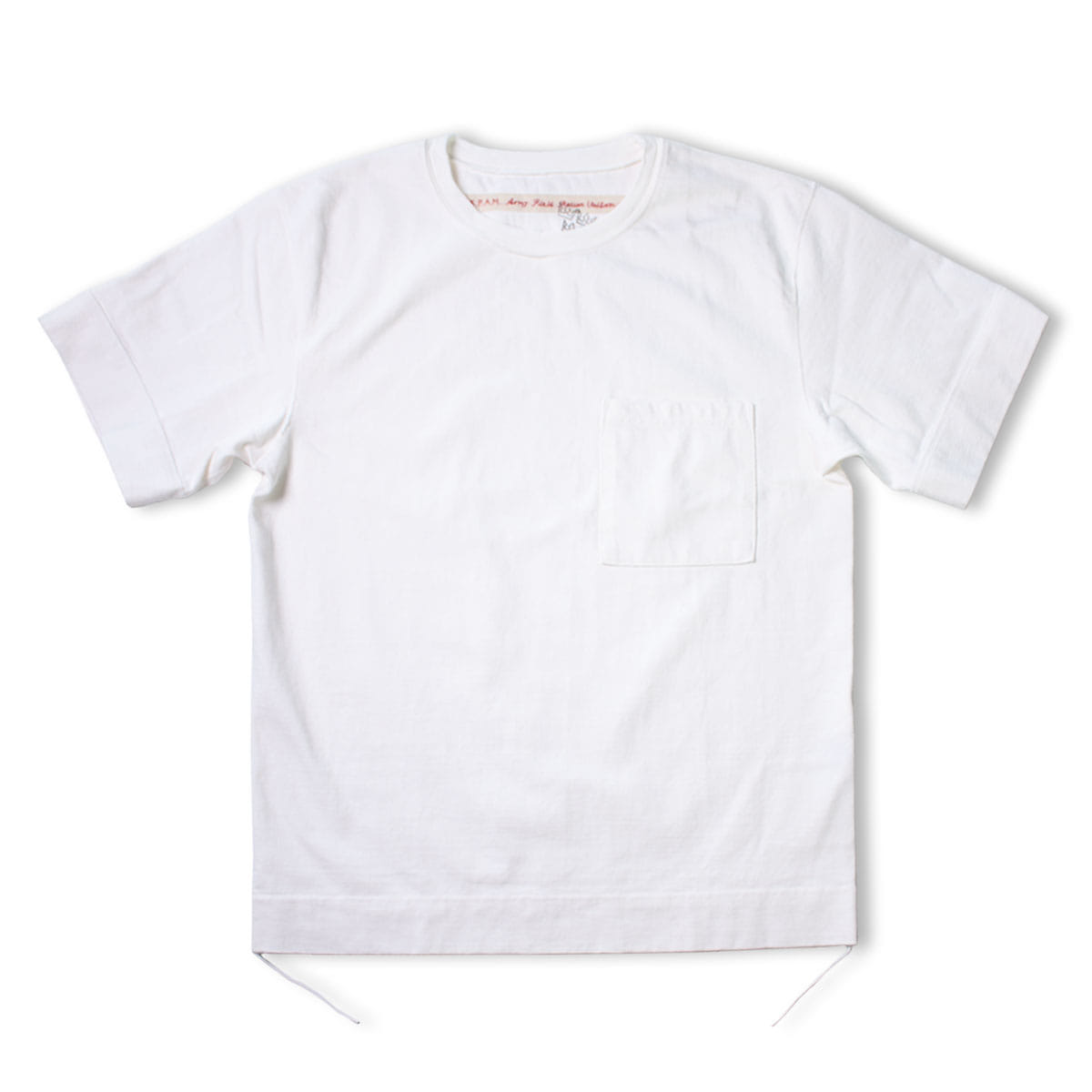 [KAPITAL] DI-PACK JERSEY ARMY PACK T &#039;WHITE&#039;