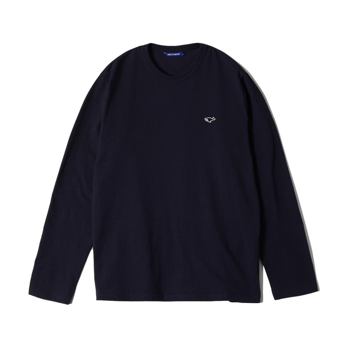 [NEITHERS] S L/S T-SHIRT &#039;NAVY&#039;