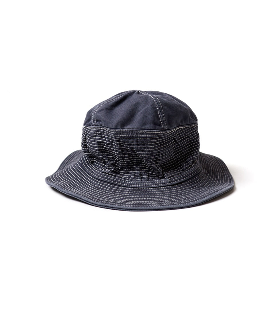 [KAPITAL] CHINO THE OLD MAN AND THE SEA HAT &#039;NAVY&#039;