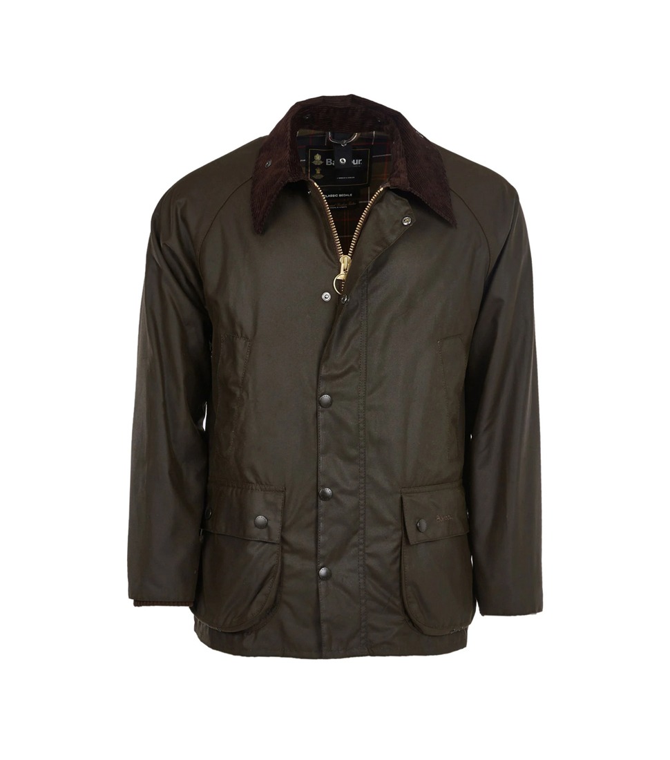 [BARBOUR]CLASSIC BEDALE® WAX JACKET &#039;OLIVE&#039;