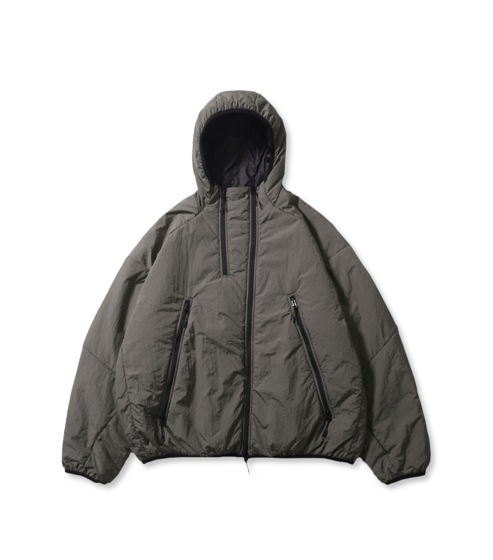 [MOIF]DOUBLE-ZIP INSULATED PARKA&#039;STONE&#039;