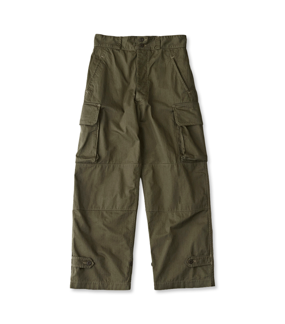 [ORSLOW]M-47 FRENCH ARMY CARGO PANTS &#039;ARMY GREEN&#039;