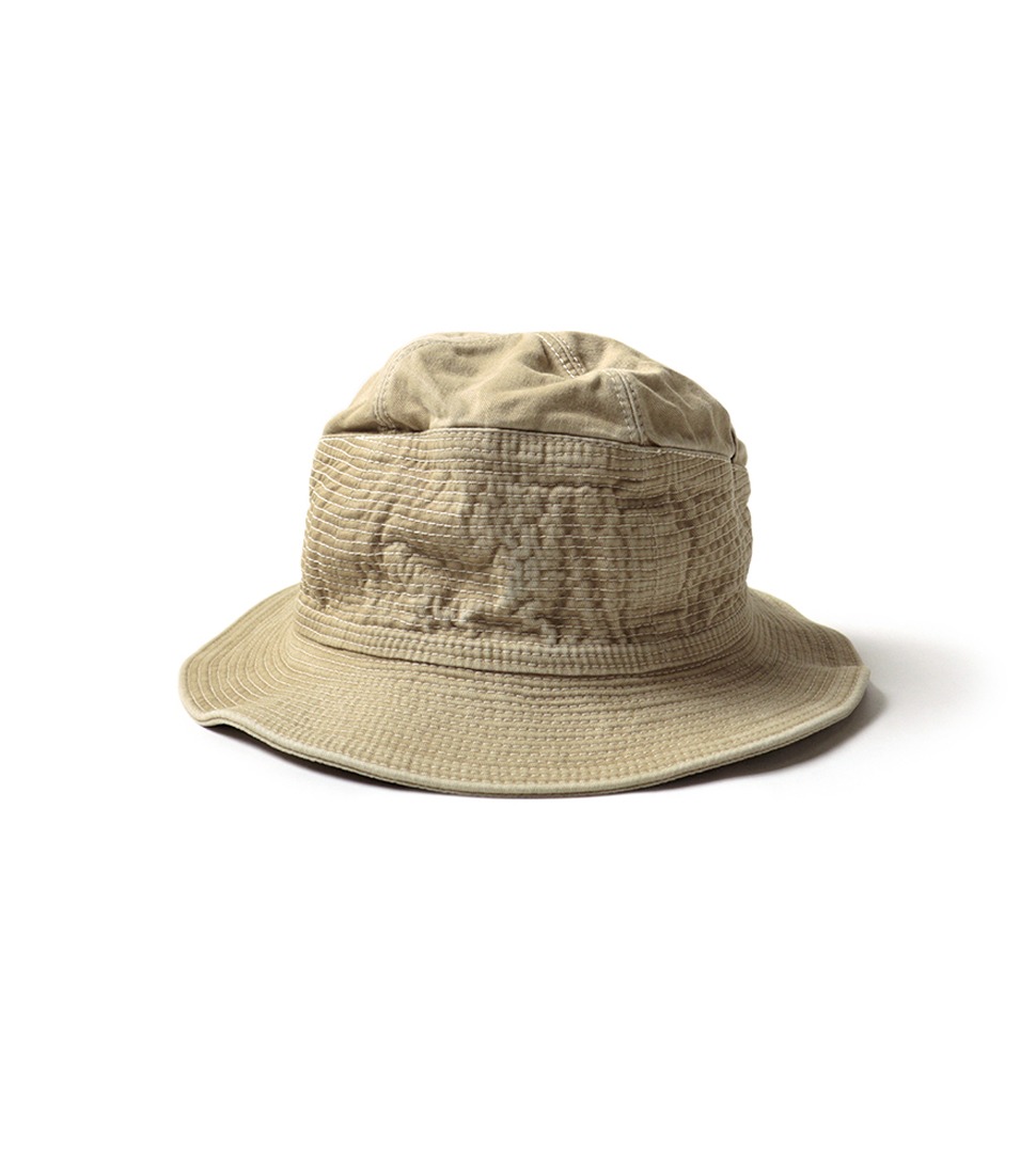 [KAPITAL] CHINO THE OLD MAN AND THE SEA HAT &#039;BEIGE&#039;