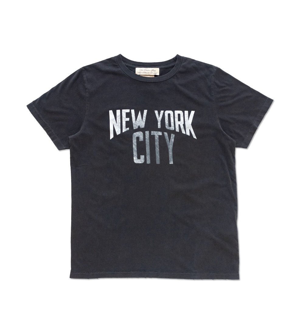 [REMI RELIEF]SPECIAL FINISH TEE(NYC) &#039;BLACK&#039;