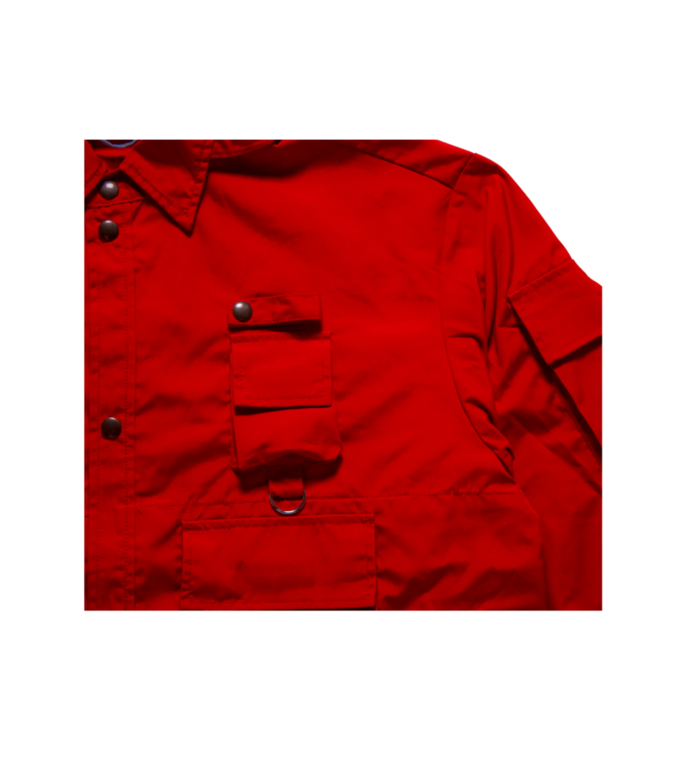 [KENNETH FIELD]RIVER GUIDE JACKET&#039;RED&#039;