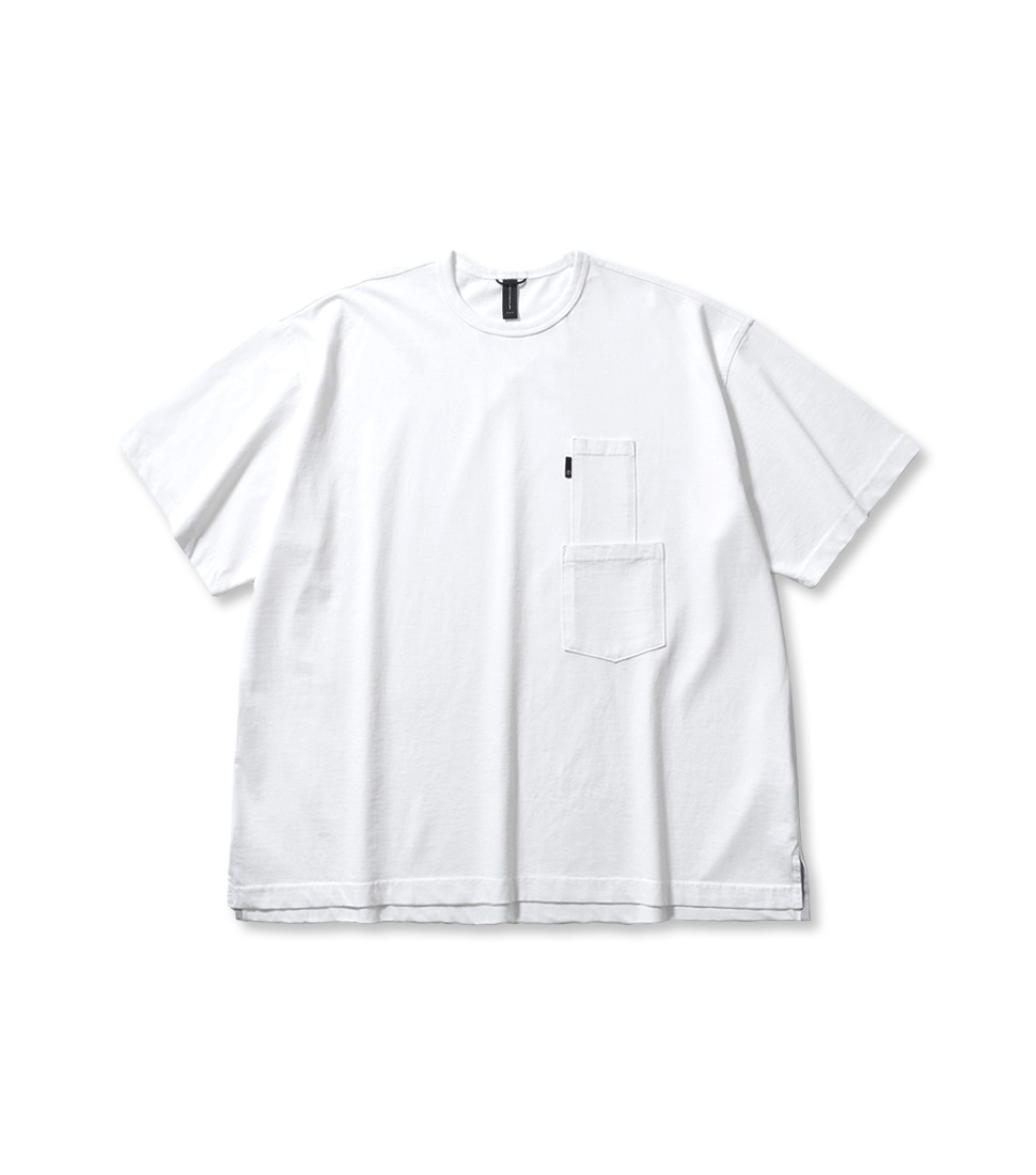 [MOIF]BAGGY POCKET H/S TEE&#039;OFF WHITE&#039;